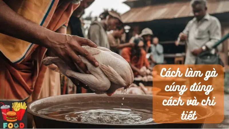 Cách làm gà cúng đúng cách và chi tiết