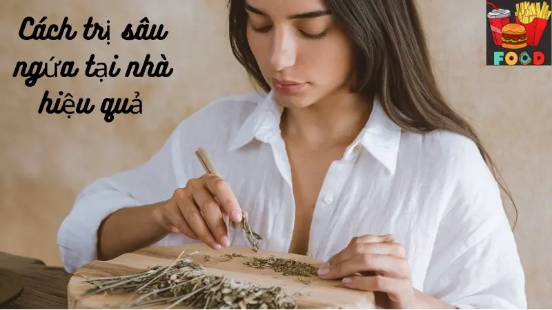 Cách trị sâu ngứa tại nhà hiệu quả